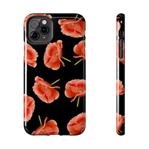 Red Poppy Phone Cases - iPhone and Samsung Models
