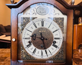 Tempes Fugite West Germany Forestville – Triple-Chimes Mantel Clock