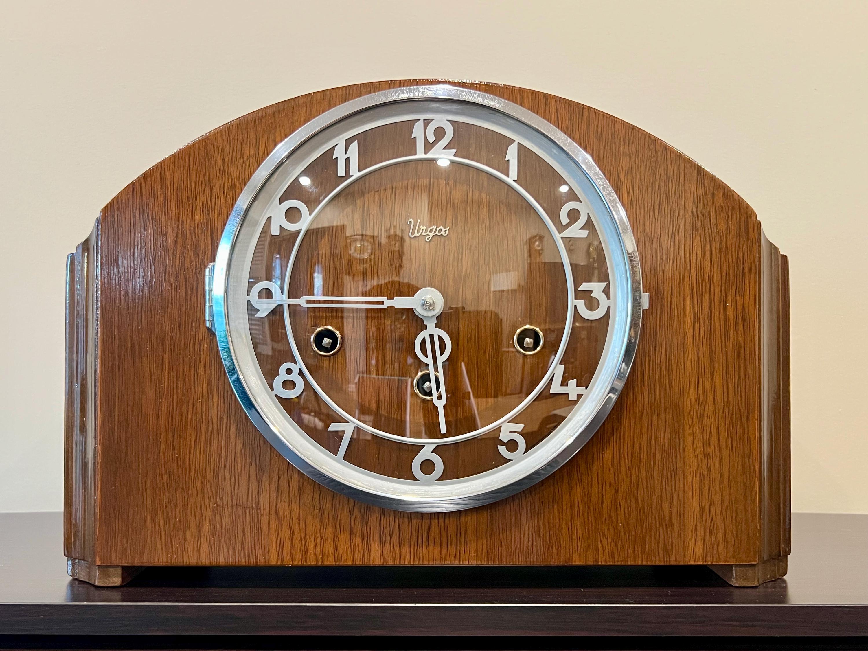 ドイツ Urgos ウルゴス 昭和レトロ ボンボン時計 インテリア