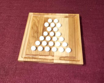 1972 Puzzler Solitaire Board Game