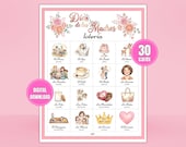Dia de las Madres Bingo, Mom Loteria, Printable Kids Game, Classroom Activity, 30 Cards