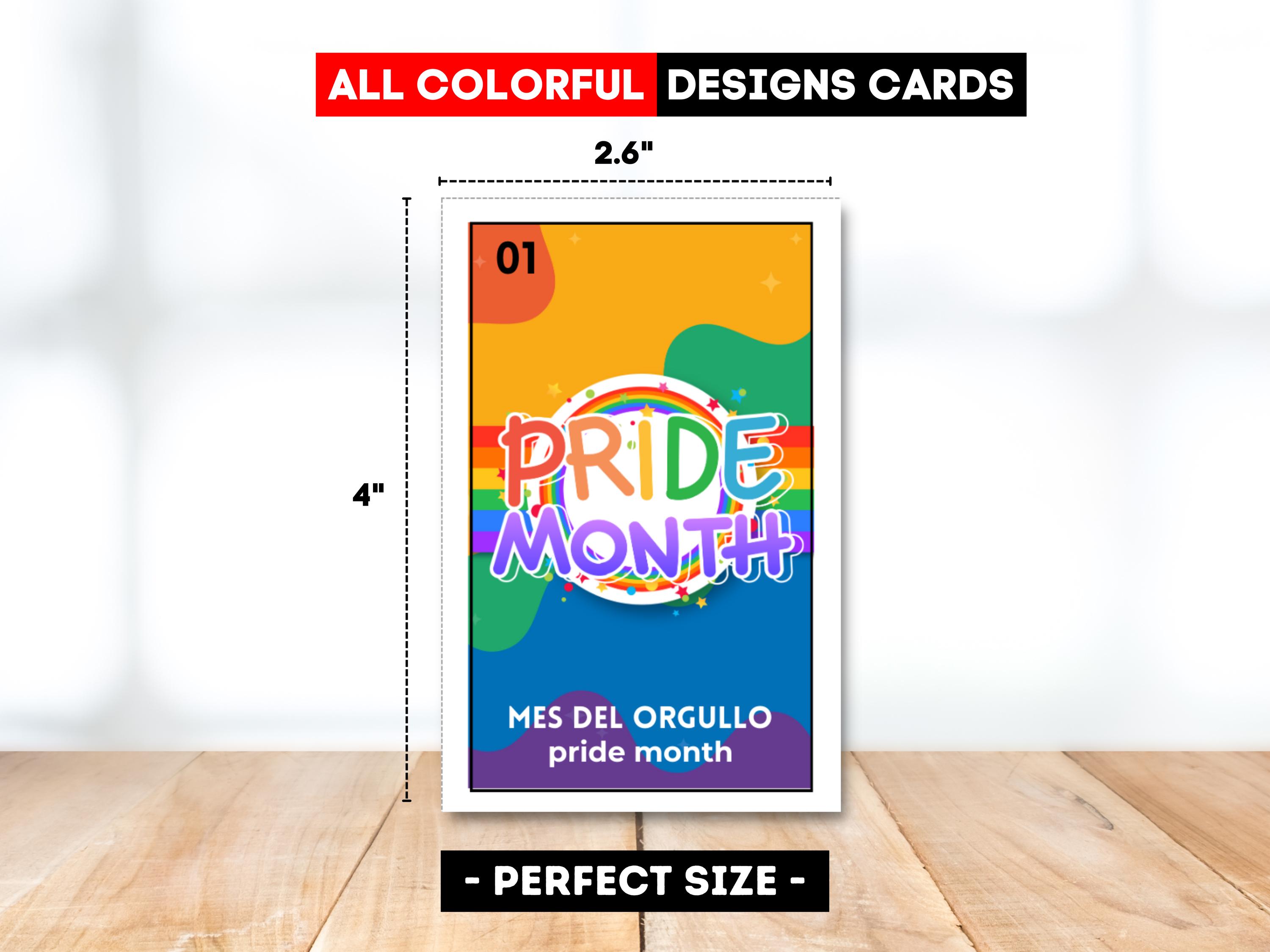 Lgbtq Raffle Pride Loteria, LGBTQ Bingo Rainbow Pride Party Game, Gay Activity ...