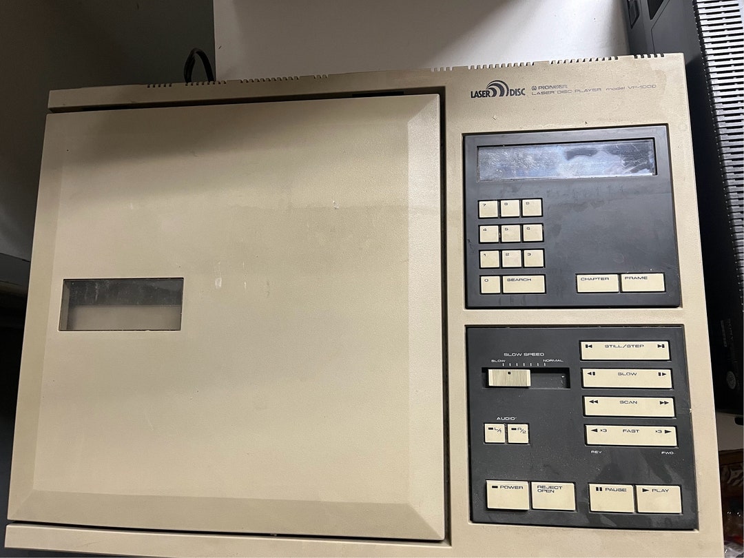 Pioneer Laser Disc Player Vintage 1980 Made in Japan Etsy UK