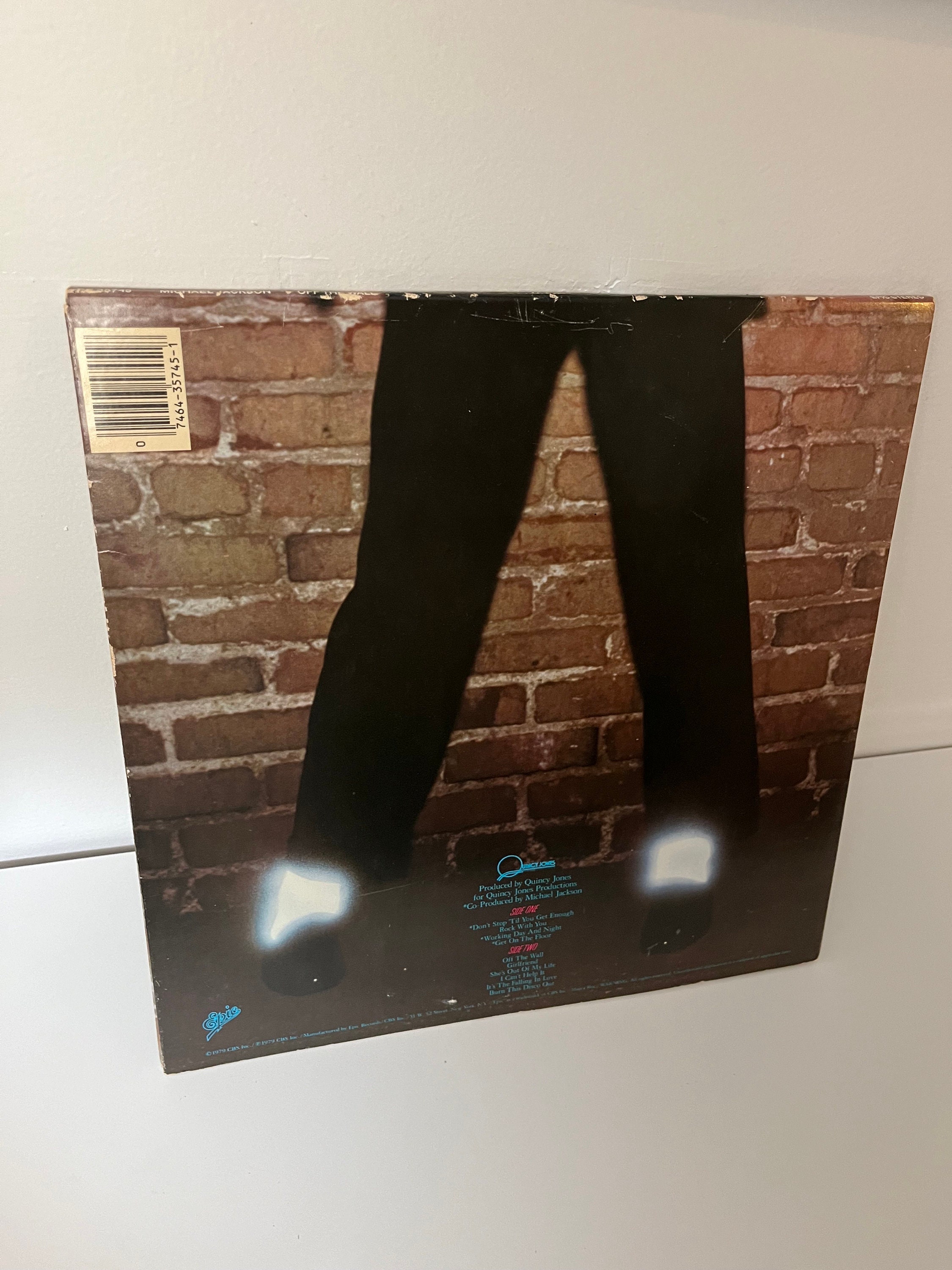 1979 Michael Jackson off the Wall, Vinyl Record, LP, Original Album