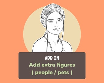 Add On: Add an extra person or figure in your artwork