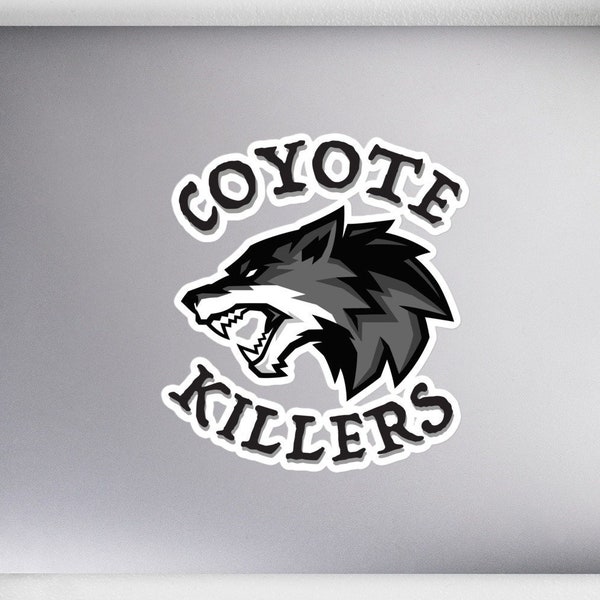 Coyote Hunting Decal - Etsy