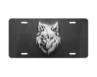 thumbnail image 2 of Fight Predator License Plate Tag - Durable Aluminum, Made In USA, New Car Metal Decor 2 of 6