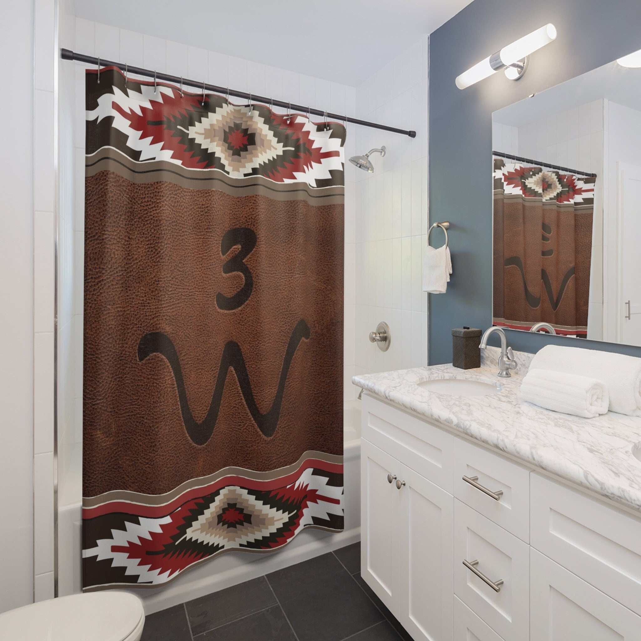 Hidden Valley® Ranch Shower Curtain and Bath Mat Set