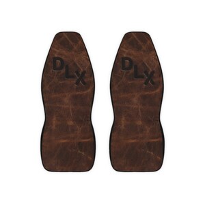 CUSTOM SEAT COVERS Cattle Brand Polyester Car Seat Covers Western Livestock Branded Rancher Cowboy Country Truck Personalized Seat Covers image 4
