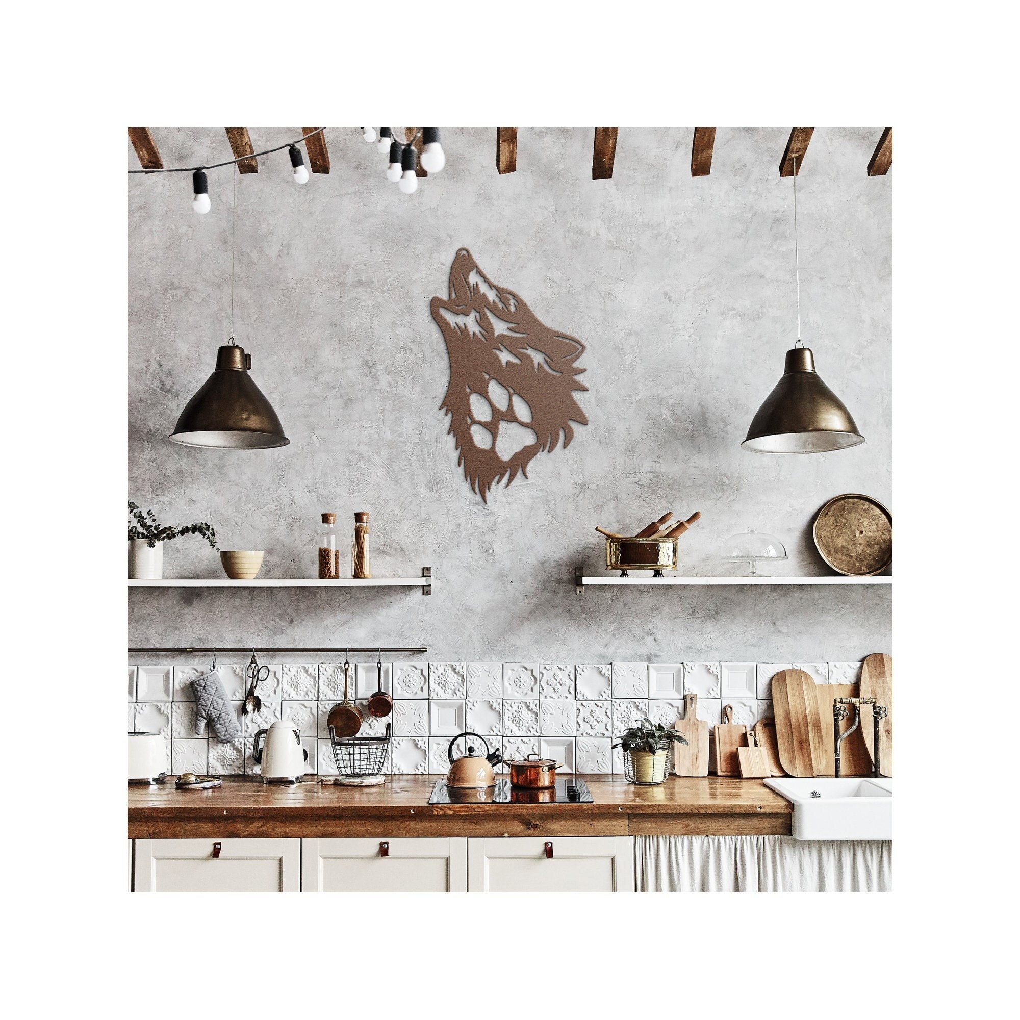 Coyote Howling Metal Wall Art Coyote Hunter Gift Idea for Hunter and ...