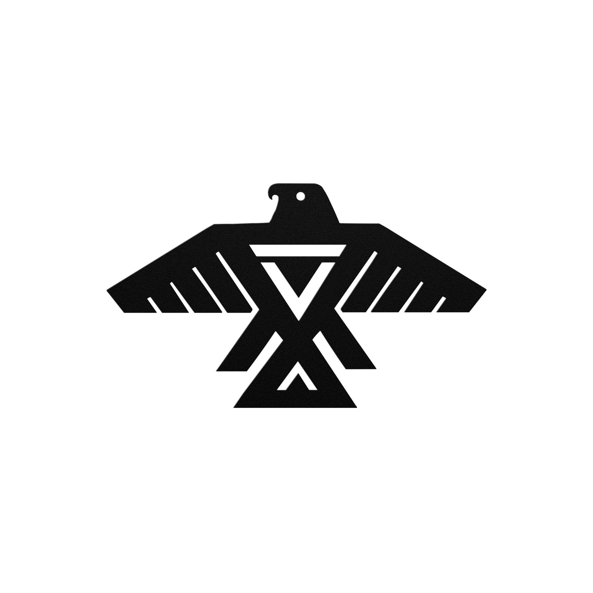 American Indian Thunderbird Totem Native American Metal Laser Cut Wall ...