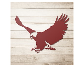 Flying Eagle Metal Wall Art Cutout