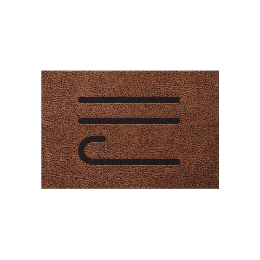 Branded Cattle Rug CUSTOM CATTLE BRAND Outdoor Rug Rustic Western Patio Deck Decor Cowboy ...