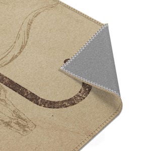 Branded Cattle Rug PERSONALIZED CATTLE BRAND Area Rug Vintage Longhorn With Livestock ...