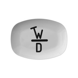 AANGEPASTE VEEMERK Samengestelde westerse keukenschotel gepersonaliseerde schotel Wear Country Western rustieke huisdecor cadeau idee boer en boer