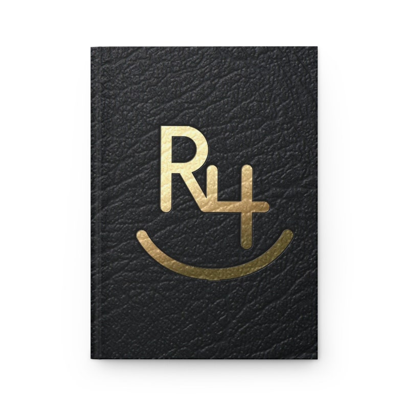 CUSTOM CATTLE BRAND Hardcover Journal or Guest Book Western Ranch Cowboy Hardbound Printed Journal Branding Iron Decor Livestock Brand Book image 3