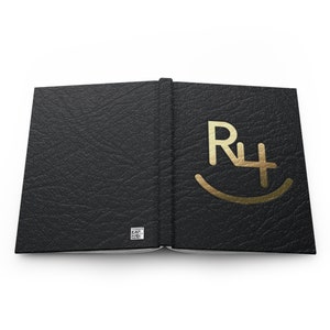 CUSTOM CATTLE BRAND Hardcover Journal or Guest Book Western Ranch Cowboy Hardbound Printed Journal Branding Iron Decor Livestock Brand Book image 6