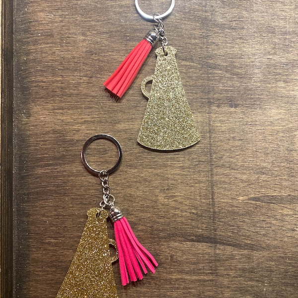 Megaphone Keychain Etsy