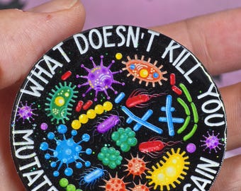 Germ Mutation** mutates and tries again Badge Reel