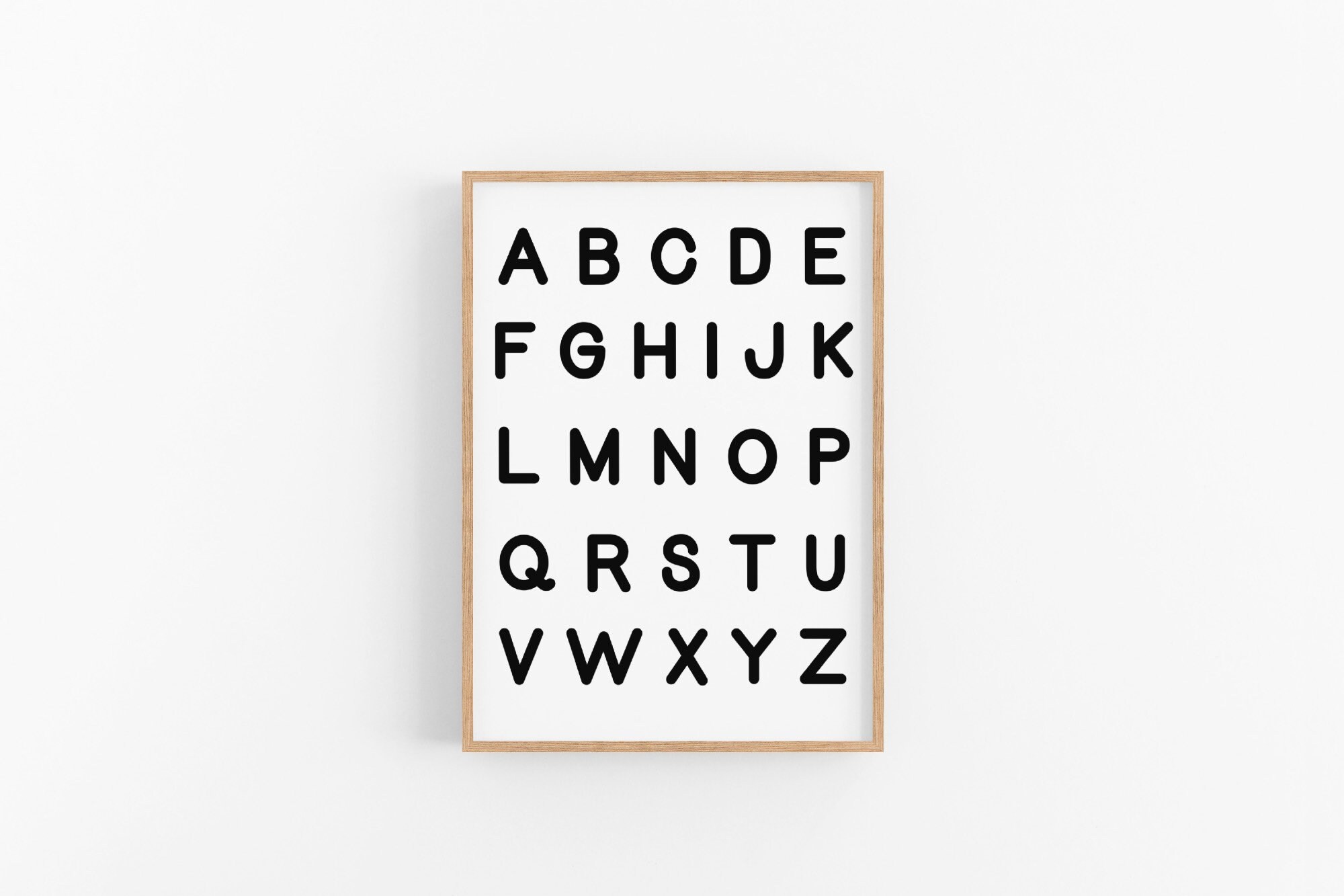 ABC Poster | ABC Print | ABC Printable | Alphabet Poster | Learning ...