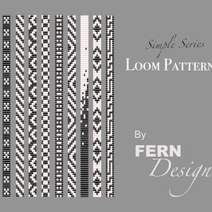 Simple Bead Loom Patterns for Beginners (version 3) - Thin and Two ...