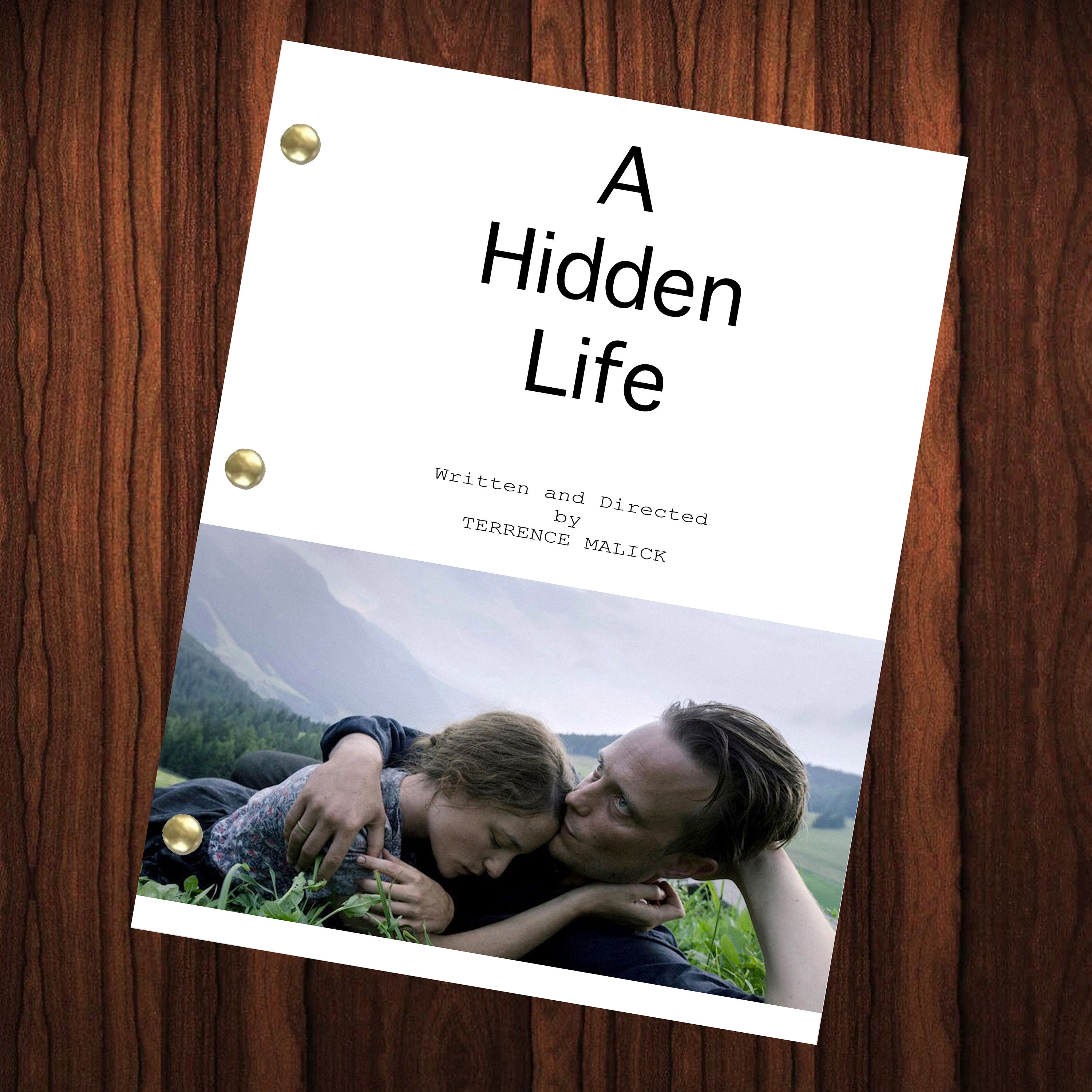 Movie Life Script A Hidden Life Movie Script Reprint Full Screenplay Full Script - Etsy