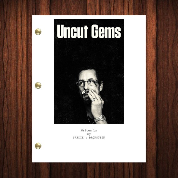 Uncut Gems Movie Script Reprint Full Screenplay Full Script Adam