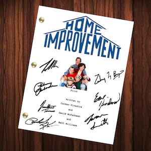 Heimwerken Tim Allen Signierte TV-Show Script Pilot Episode Volles Drehbuch Tim Taylor