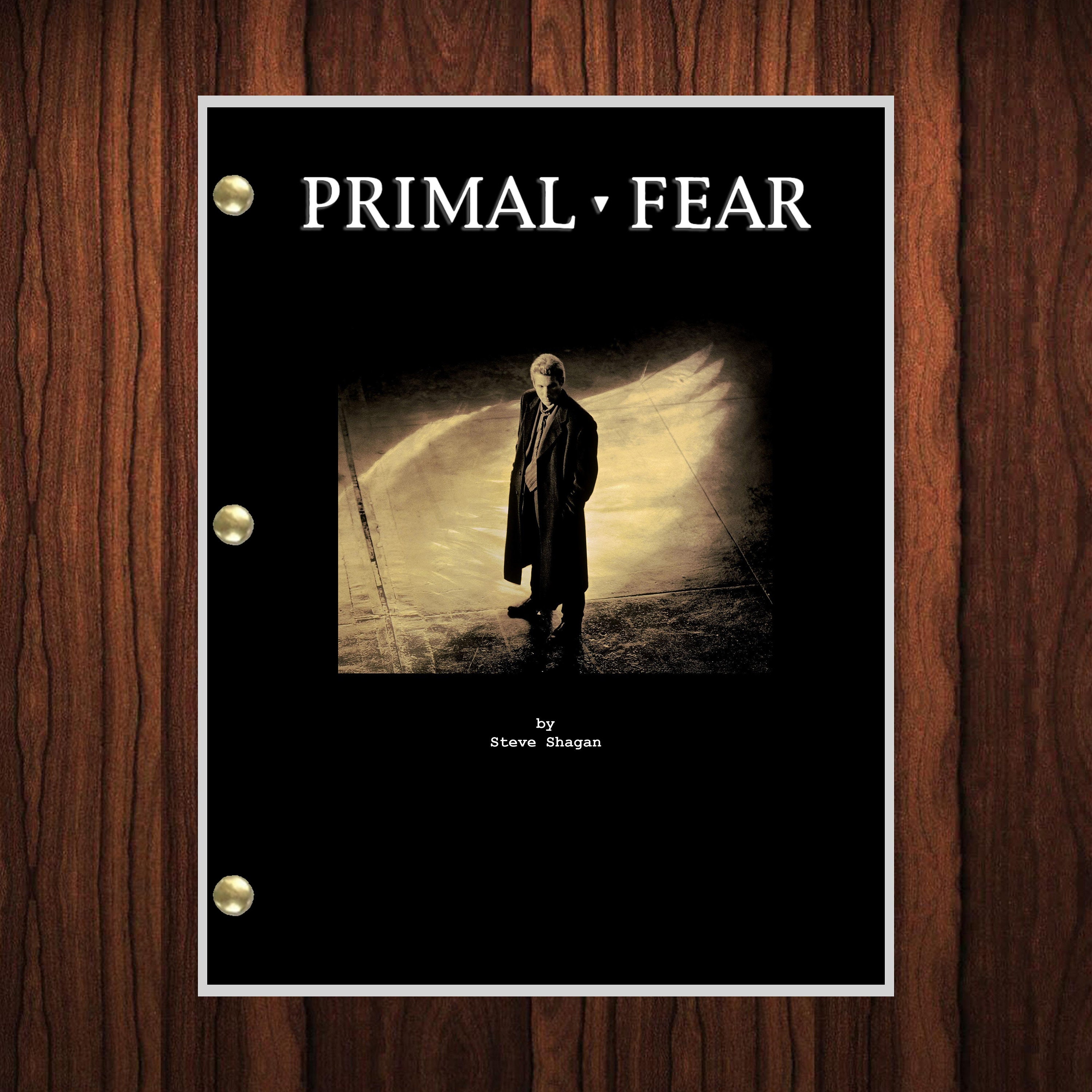 Primal Fear Movie Script Full Screenplay Full Script Reprint Richard Gere Edward Norton Laura Linney