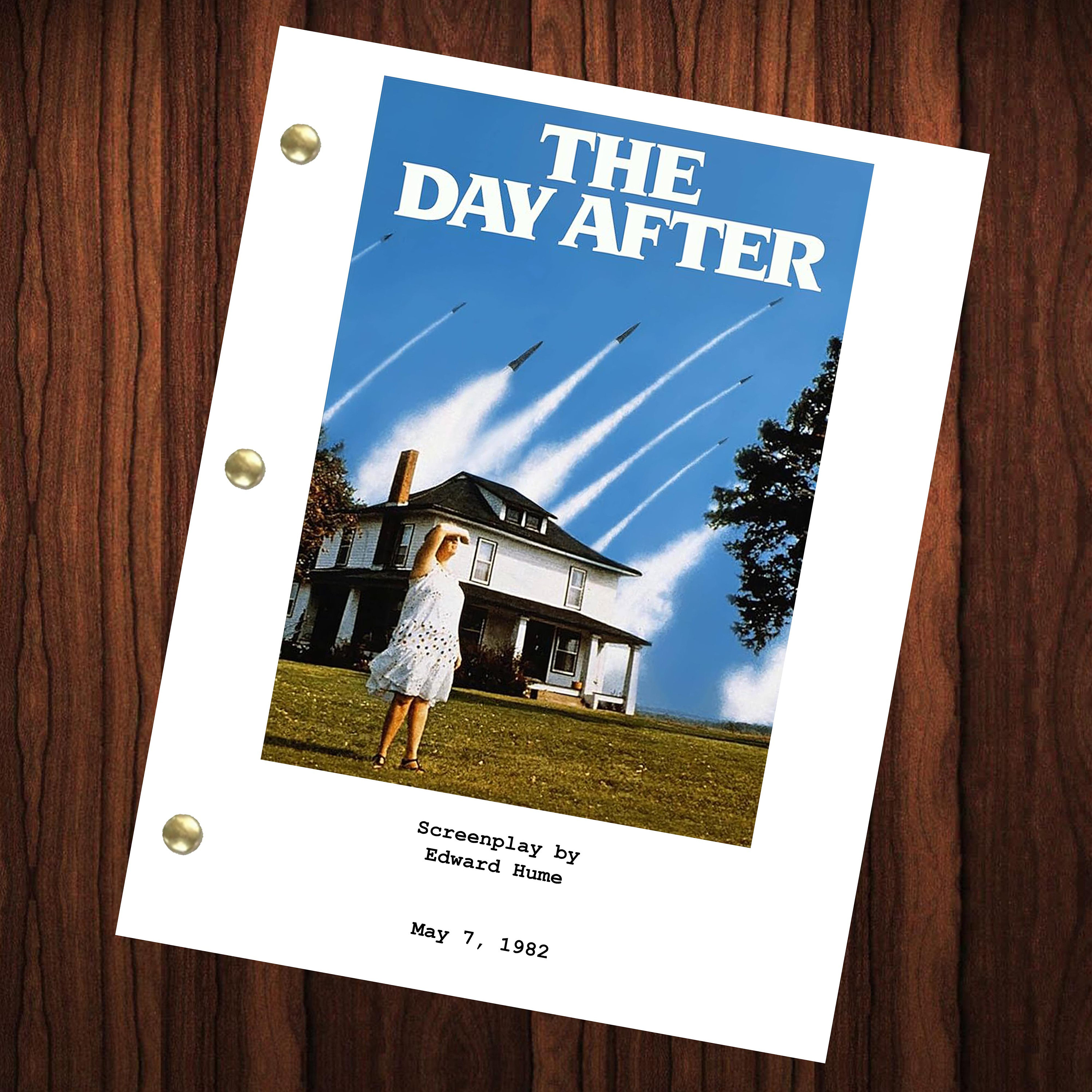 The Day After Movie Script Reprint Full Screenplay Full Script Jason Robards