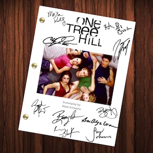 One Tree Hill Signed Autographed Reprint Script Full Screenplay Pilot Episode TV Show Chad Michael Murray Lucas Scott