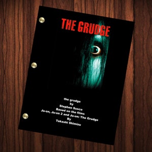 The Grudge Movie Script Reprint Full Screenplay Full Script Horror Movie Cinema Gellar