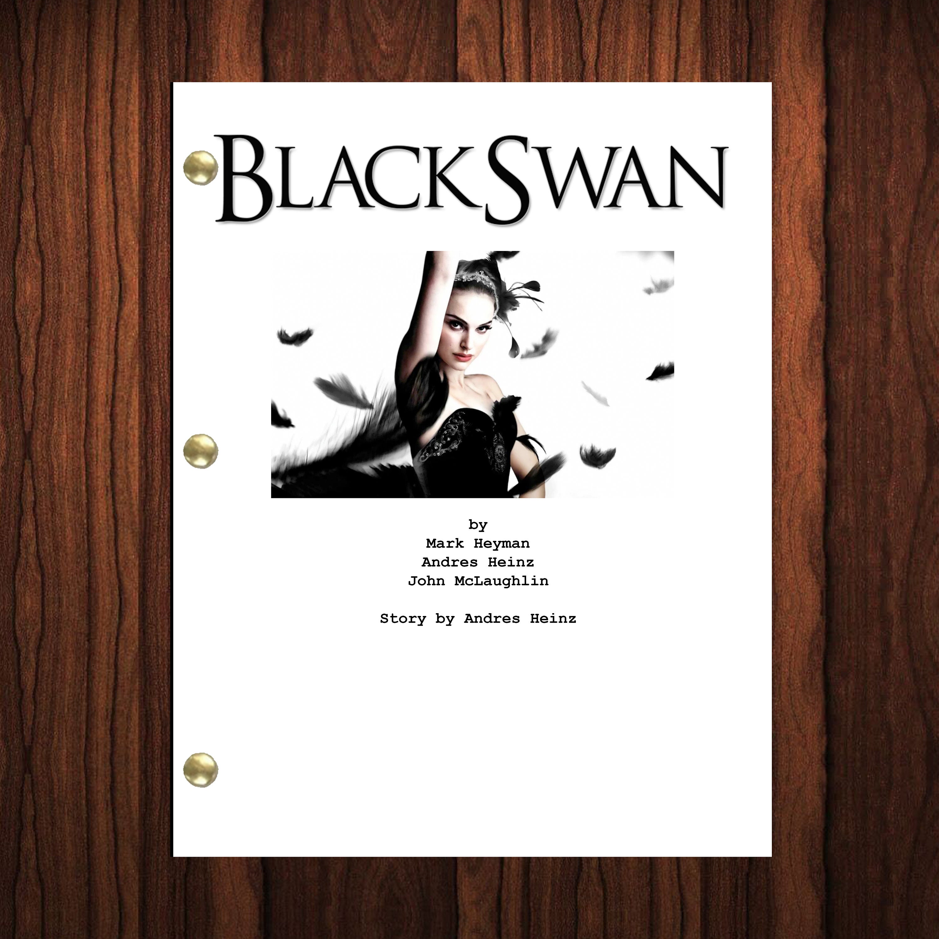 Black Swan Movie Script Reprint Full Screenplay Full Script - Etsy ...