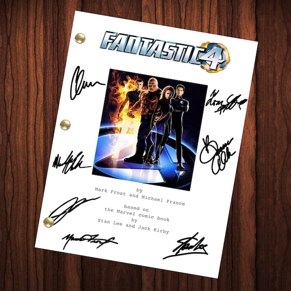 Fantastic Four Poster Etsy