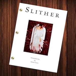 Slither Guión de la película Guión completo Guión completo Reimpresión de la película Terror James Gunn Nathan Fillion Bill Pardy