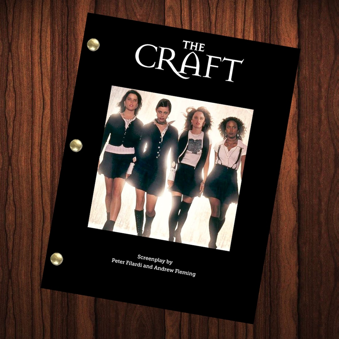 The Craft Movie Script Reprint Full Screenplay Script Horror Movie ...