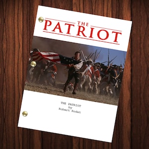 The Patriot Movie Script Reprint Full Screenplay Mel Gibson