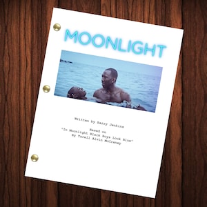 Moonlight Movie Script Reprint Full Screenplay Full Script