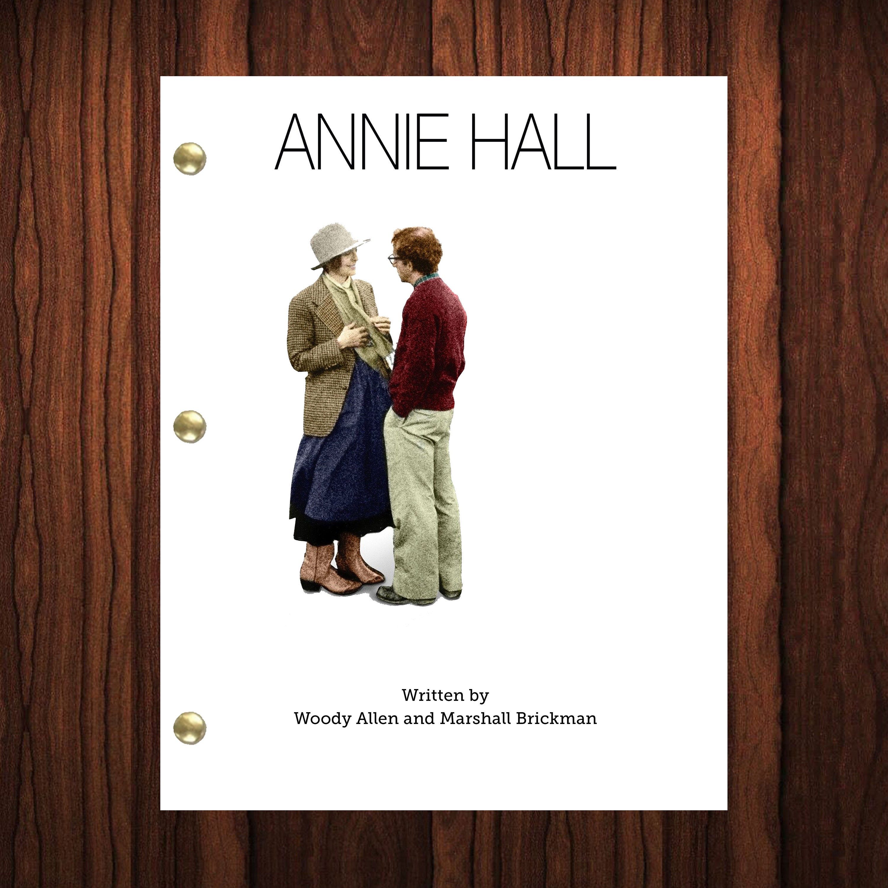 アニー・ホール 映画脚本復刻版 フル脚本 フルスクリプト ウディ
