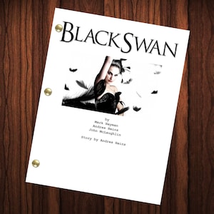 Black Swan Movie Script Reprint Full Screenplay Full Script
