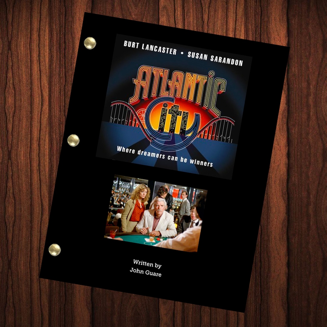 Atlantic City Movie Script Full Screenplay Full Script Movie Reprint ...