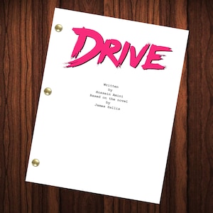 Drive Movie Script Reprint Full Screenplay Full Script