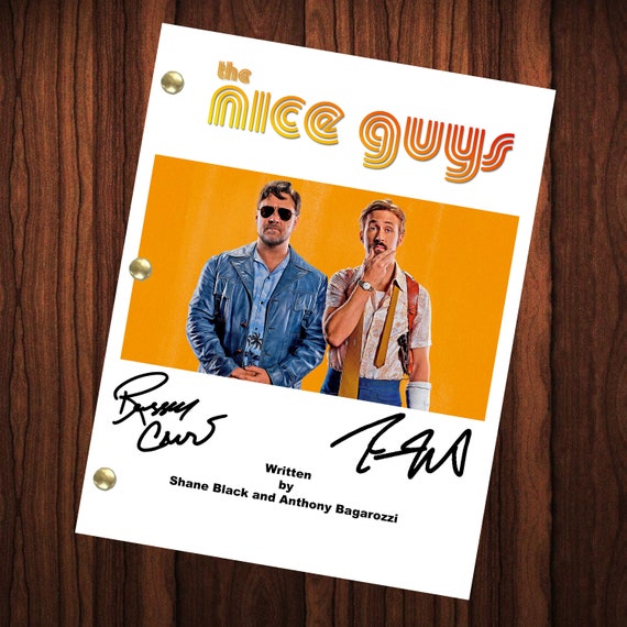 セール中…ラッセル・クロウとライアン・ゴズリング直筆サイン入り写真…ナイスガイズ セール…ラッセル・クロウとライアン・ゴズリング直筆サイン入り写真