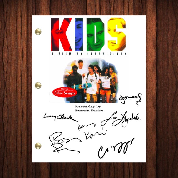 Larry Clark KIDS パンフレット Larry Clark - Kids poster - 1995 - Saint-Martin Bookshop