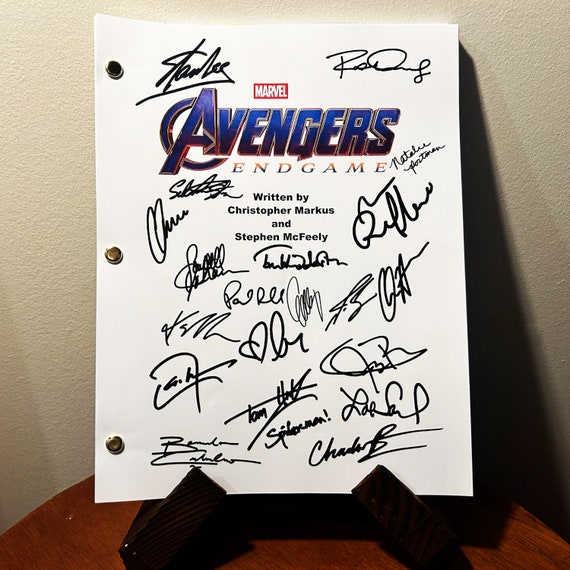 直筆サイン入り写真 ケヴィン・ファイギ アベンジャーズ/エンド