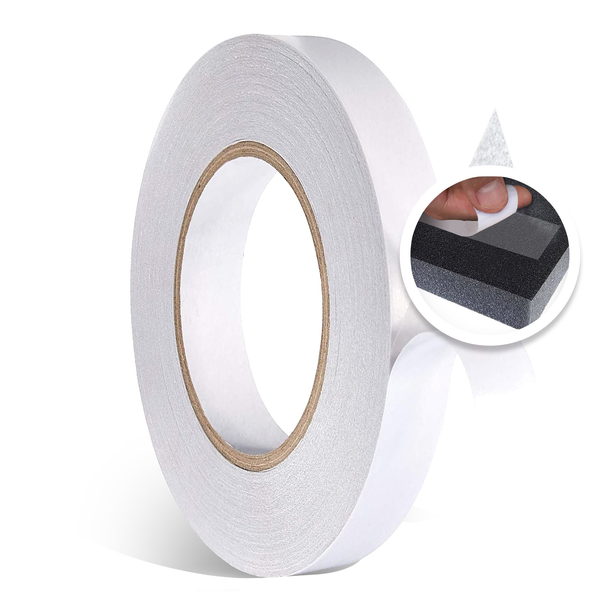 Clover Double Sided Basting Tape 1/2 Wide Acrylic Adhesive/Rayon Tape Sold  by the 7.5-Yard Roll (9505) M206.19
