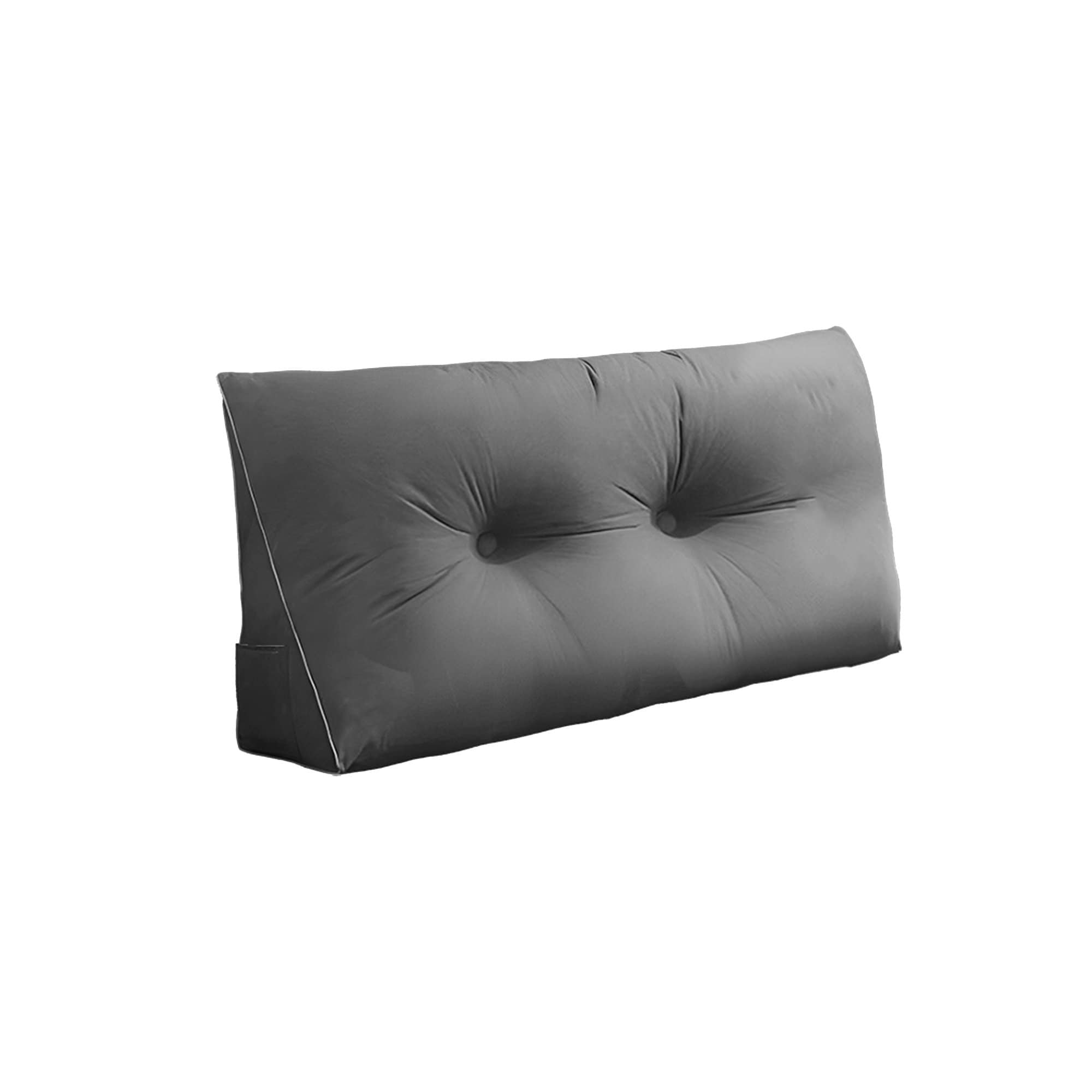 Boiarc Bed Wedge Pillow for Headboard, Pillow Wedge for Headboard Gap (0 -  18cm ), Snug Stop Foam Triangle Pillow Wedge, Headboard Wedge Pillow for  Queen Size Bed (150cm x 25cm X6)