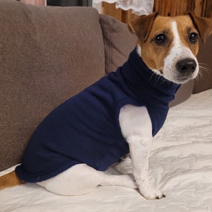 Merino wool Dog Fleece, jacket, vest, soft and warm. XXS-XL zdjęcie 3