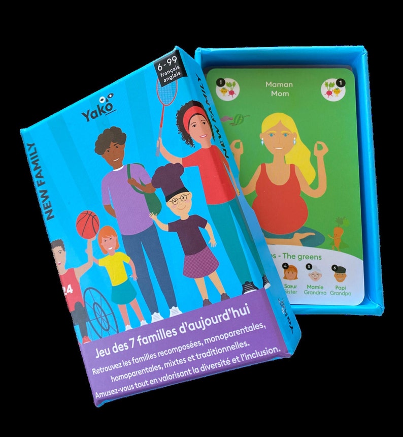 Jeu des 7 familles d'aujourd'hui, découvrez tous les schémas familiaux ...