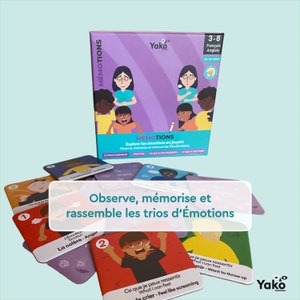 Yako | Mémotions, jeu de mémo basé sur les émotions pour enfants